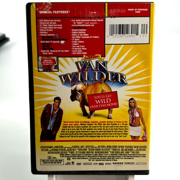 Van Wilder. 2-Disc Set. Ryan Reynolds. - Picture 3 of 6